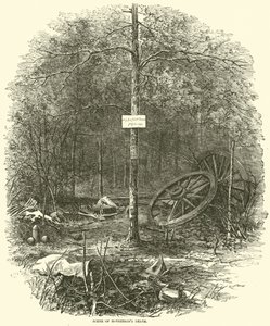Ort von McPhersons Tod, Juli 1864 von American School