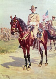 Spanischer Soldat im Amerikanischen Krieg