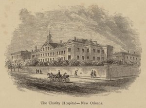Das Charity Hospital, New Orleans (Stich) von American School