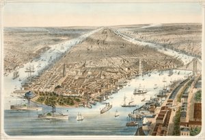 Die Stadt New York, veröffentlicht 1876