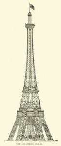 Der Kolumbianische Turm (Stich) von American School