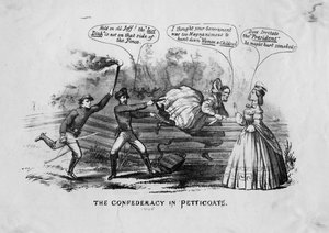 Die Konföderation in Petticoats von American School
