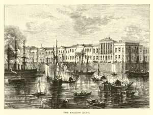 Die Englische Uferstraße von American School