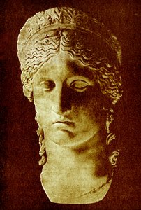 Die Juno Ludovisi, Illustration aus Geschichte Griechenlands von Victor Duruy, veröffentlicht 1890 von American School