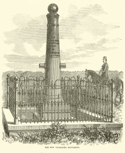 Das neue Vicksburg-Denkmal, Juli 1863 von American School