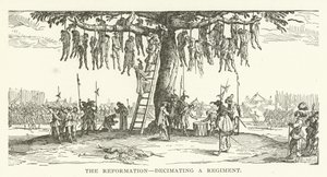 Die Reformation, dezimiert ein Regiment