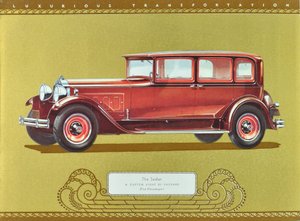 Der Sedan, ein Custom Eight von Packard, veröffentlicht 1930