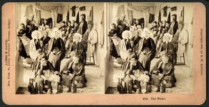 Das Wake, ca. 1890 (Stereograph) von American School