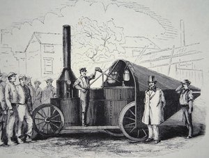 Die Winans-Dampfkanone, erbeutet von den Konföderierten während des amerikanischen Bürgerkriegs, Mai 1861 von American School