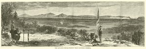 Die vordere Signalstation bei Ringgold, Georgia, Mai 1864 von American School
