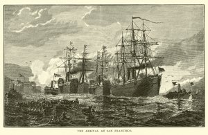 Die Ankunft in San Francisco von American School