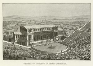 Theater des Dionysius in Athen, restauriert von American School