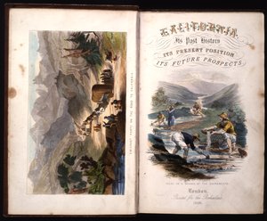 Titelseite von California, its past history, its present position, its future prospects von G.A. Fleming, 1850 von American School