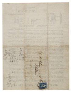 An die Frauen von Neuengland (Rundschreiben), ca. 1862-1865 von American School