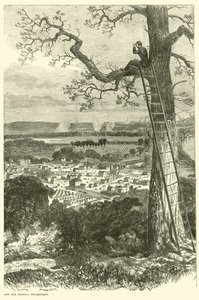 Blick auf Chattanooga und das Bundeslager, November 1863 von American School