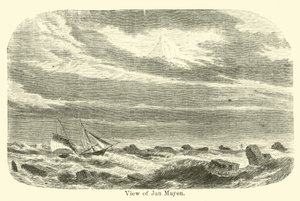 Blick auf Jan Mayen von American School