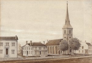 Ansicht von Petersburg, Virginia von American School