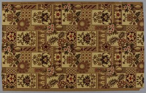 Tapete, Muster, ca. 1885 von American School