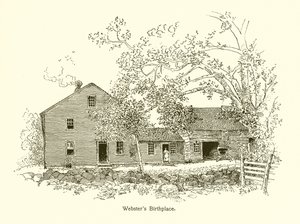 Websters Geburtsort von American School