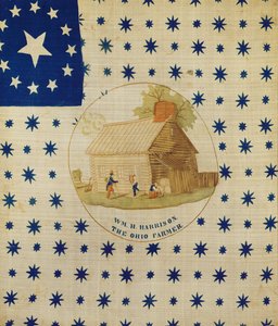 William Henry Harrison, Der Ohio Farmer, 1840 von American School