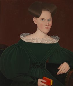 Porträt von Helen Lena Ten Broeck, 1834 von Ammi Phillips
