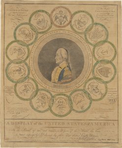 Eine Darstellung der Vereinigten Staaten von Amerika von Amos Doolittle