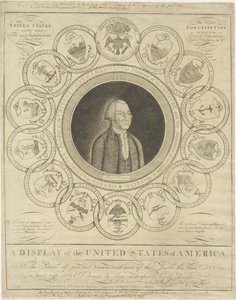 Eine Darstellung der Vereinigten Staaten von Amerika von Amos Doolittle