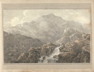 Ansichten in England, Schottland und Wales: Aufstieg in Richtung Levers Farm bei Coniston von Amos Green