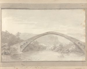 Ansichten in England, Schottland und Wales: Pont Y Pridd im Tal von Taff oder Glamorgan