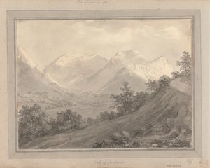 Ansichten in England, Schottland und Wales; Tour in Schottland: Vale of Newlands, AG von Amos Green