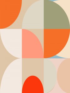 Mittleres Jahrhundert Pastell 12