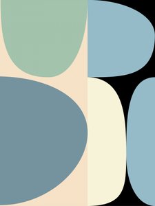 Mittleres Jahrhundert Pastell 17