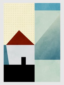 Räume Blaues Haus von Ana Rut Bre