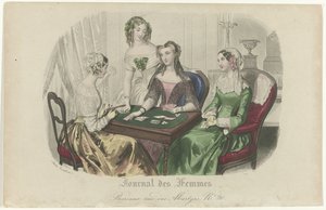 Journal des Femmes, ca. 1840, No. 1575 von Anaïs Colin Toudouze