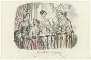 Journal des Femmes, ca. 1850, Nr. 1614 von Anaïs Colin Toudouze
