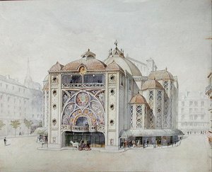 Entwurf für ein ideales Theater von Anatole de Baudot