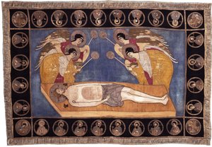 Epitaphios des Großfürsten Dmitry Shemyaka, 1444 von Ancient Russian Art