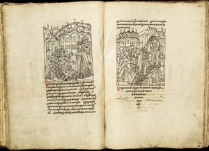 Die Krönung von Iwan IV. am 16. Januar 1547 aus der Illuminierten Kompilierten Chronik, zweite Hälfte des 16. Jahrhunderts
