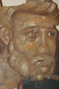 Peter der Apostel, 14. Jahrhundert von Ancient Russian frescos
