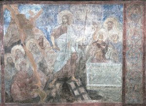 Der Abstieg in die Hölle von Ancient Russian frescos