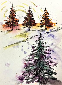 Winterwaldglanz
