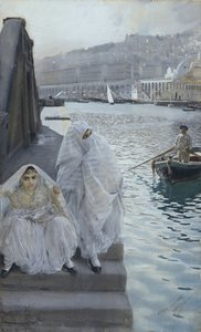 Vom Hafen von Algier von Anders Leonard Zorn