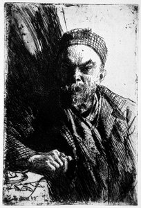 Paul Verlaine von Anders Leonard Zorn