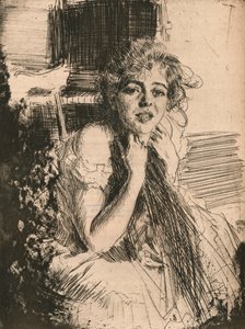 Porträt von Mlle Emma Rassmussen, 1904