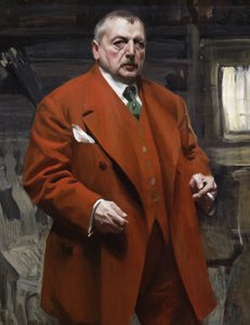 Selbstporträt in Rot (1915)