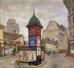 Annoncen-Säule