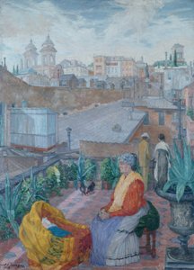 Terrasse in Rom