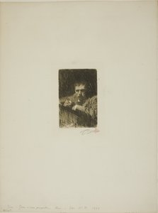 Ein Maler-Radierer (Selbstporträt) von Anders Leonard Zorn