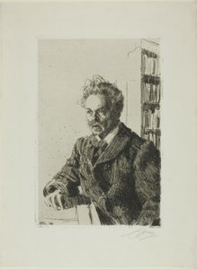 August Strindberg von Anders Leonard Zorn