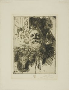 Auguste Rodin von Anders Leonard Zorn